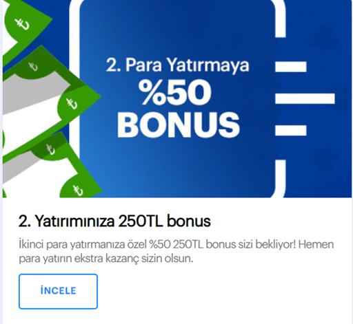 baymavi para yatırma